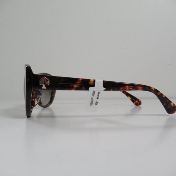 Kate Spade New York Women\'s 56MM Everett Cat-Eye Sunglasses - Dark Havana NIP main image 5